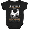 don't mess with my boxer Baby Bodysuit