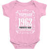 vintage made in 1962 perfectly aged a living legend Baby Bodysuit