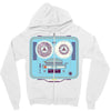 reel to reel Zipper Hoodie