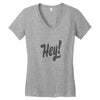 HEY Women's V-Neck T-Shirt