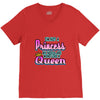 not princess queen V-Neck Tee