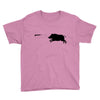 boar hunting Youth Tee