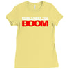 here comes the boom das schwergewicht kevon james mma film fun Ladies Fitted T-Shirt