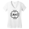 science Women's V-Neck T-Shirt