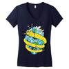 radical mathematical Women's V-Neck T-Shirt