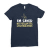 but you can still catch these hands Ladies Fitted T-Shirt