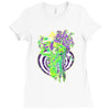 scared straight Ladies Fitted T-Shirt