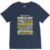 Legends Are Born In June V-Neck Tee