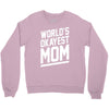world's okayest mom funny Crewneck Sweatshirt