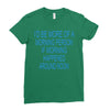 morning person Ladies Fitted T-Shirt