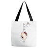 Peek a Boo with Pocket Baby Girl Tote Bags