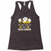 social worker 1 Racerback Tank