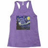 tardis starry night Racerback Tank