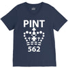 british pint funny V-Neck Tee