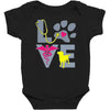 love teal best trending Baby Bodysuit