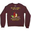 no science no life alternative fact ear Crewneck Sweatshirt
