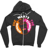 She Wants The D Dunkin Donuts Zipper Hoodie
