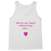 this is my heart when i see you Tank Top