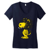lion cool Women's V-Neck T-Shirt
