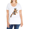 god Ladies Curvy T-Shirt