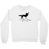 the coolest wolf moment ever Crewneck Sweatshirt
