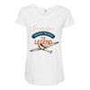 grandpa the pilot the myth the legend Maternity Scoop Neck T-shirt