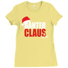 banter claus funny Ladies Fitted T-Shirt