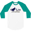 my cat ate your stick family 3/4 Sleeve Shirt