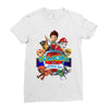 paw patrol birthday boy grandma Ladies Fitted T-Shirt
