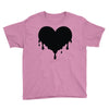 dripping heart melting heart Youth Tee