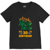Rockin Rollin 30th Year Birthday V-Neck Tee