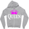 queen Zipper Hoodie