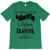 i ve been called a lot of names in my lifetime but grandpa is my favor T-Shirt