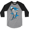 shark tornado 3/4 Sleeve Shirt
