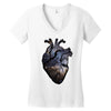 galaxy heart Women's V-Neck T-Shirt