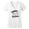 my lashes Women's V-Neck T-Shirt