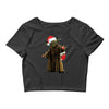 yoda christmas Crop Top