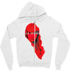 Red Sparrow Zipper Hoodie
