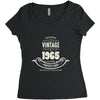 premium vintage 1965 classic perfectly aged limited edition Women's Triblend Scoop T-shirt