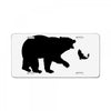 Bear Fishing License Plate