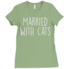 married with cats Ladies Fitted T-Shirt