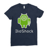 android bioshock Ladies Fitted T-Shirt
