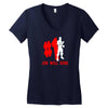 job well done batle royal gaming Women's V-Neck T-Shirt