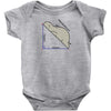 hypotenuse math humor Baby Onesie
