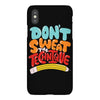 don't sweat the technique iPhoneX