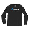 geek' (power on button) Long Sleeve Shirts