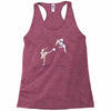 swan kick Racerback Tank