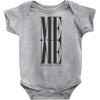 me we are one Baby Onesie