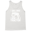 i don`t snore i dream i`m a tractor Tank Top