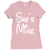 she's mine Ladies Fitted T-Shirt